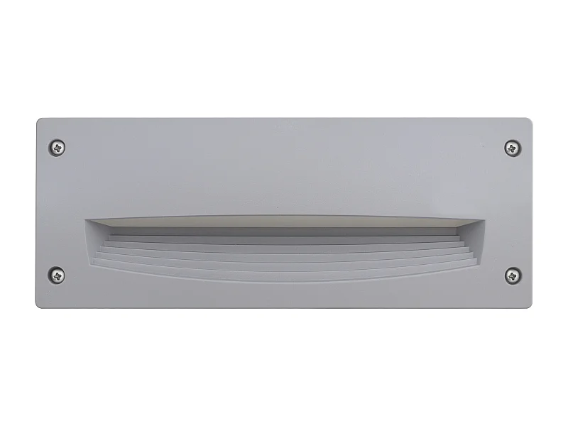 Luminaire encastrable exterieur Devon-L.29.3-rectangulaire-2x gx53 led t2 3w-résine-k select-ip66-blanc