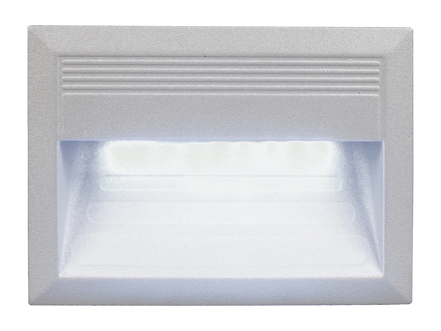 Luminaire encastrable exterieur DALI classic-h 13,5 cm-LED 1,8w-aluminium-ip65-gris