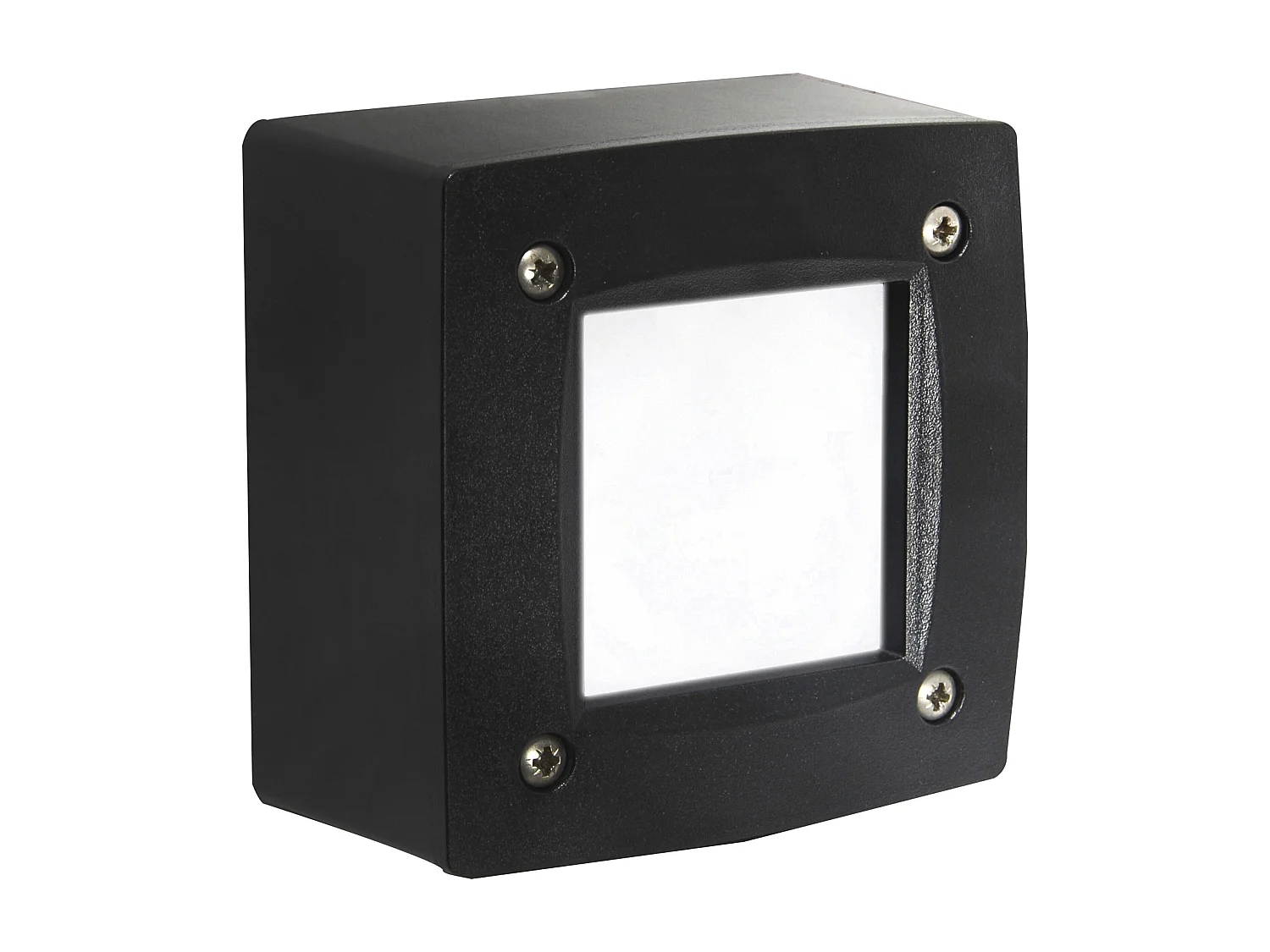 Luminaire encastrable exterieur Devon -L.12cm-carre-gx53 led t2 3w-K select-ip66-resine,ng