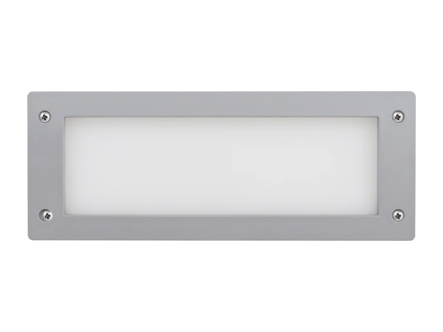 DEVON exterior embutido estilo moderno e versátil - L.29,3 cm - retangular - 2x Gx53 LED T2 3W - resina - K select - ip66 - resina e cinzento