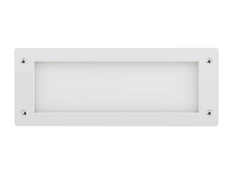 Empotrable exterior DEVON estilo moderno y versátil - L.29,3 cm -rectangular - 2x Gx53 LED T2 3W - resina - K select - ip66 - resina y blanco