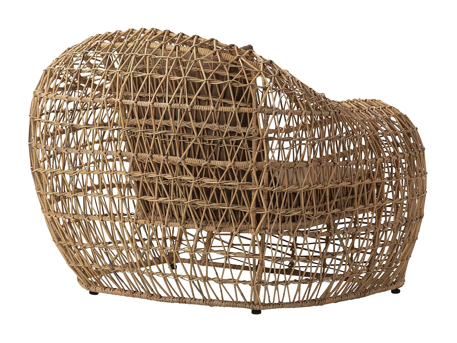 Butaca Mimbre Natural 120x110x90 Cm