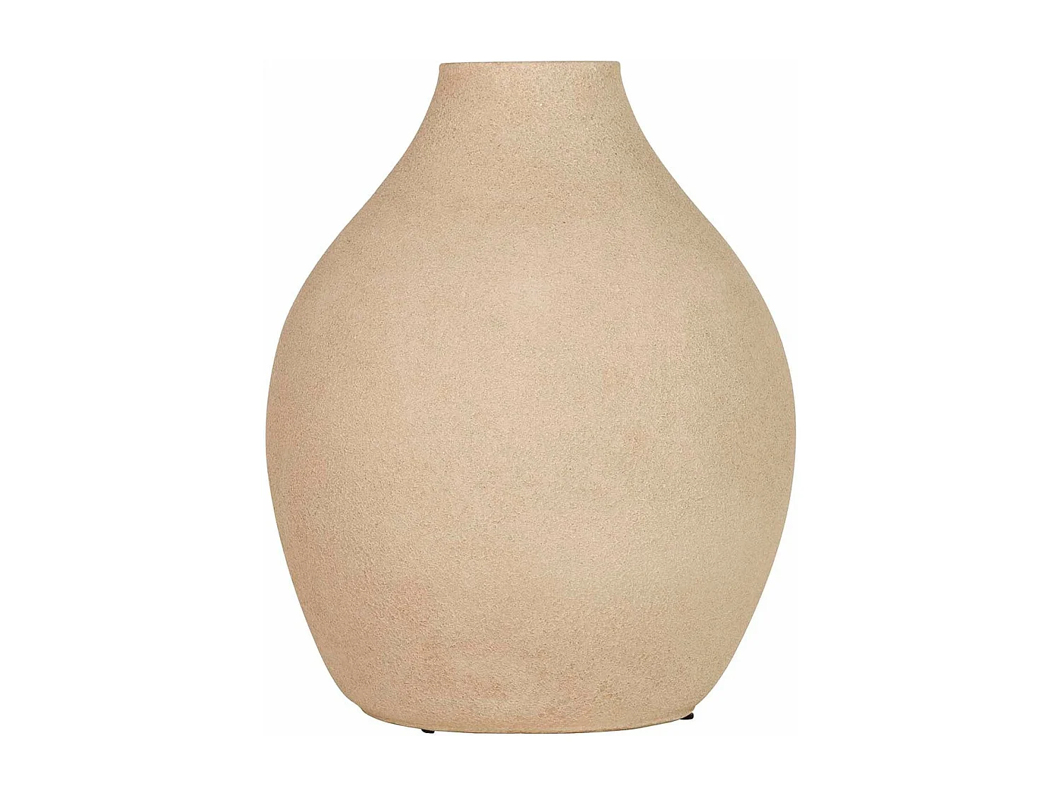 Florero Cerámica Marrón 29x29x37 Cm