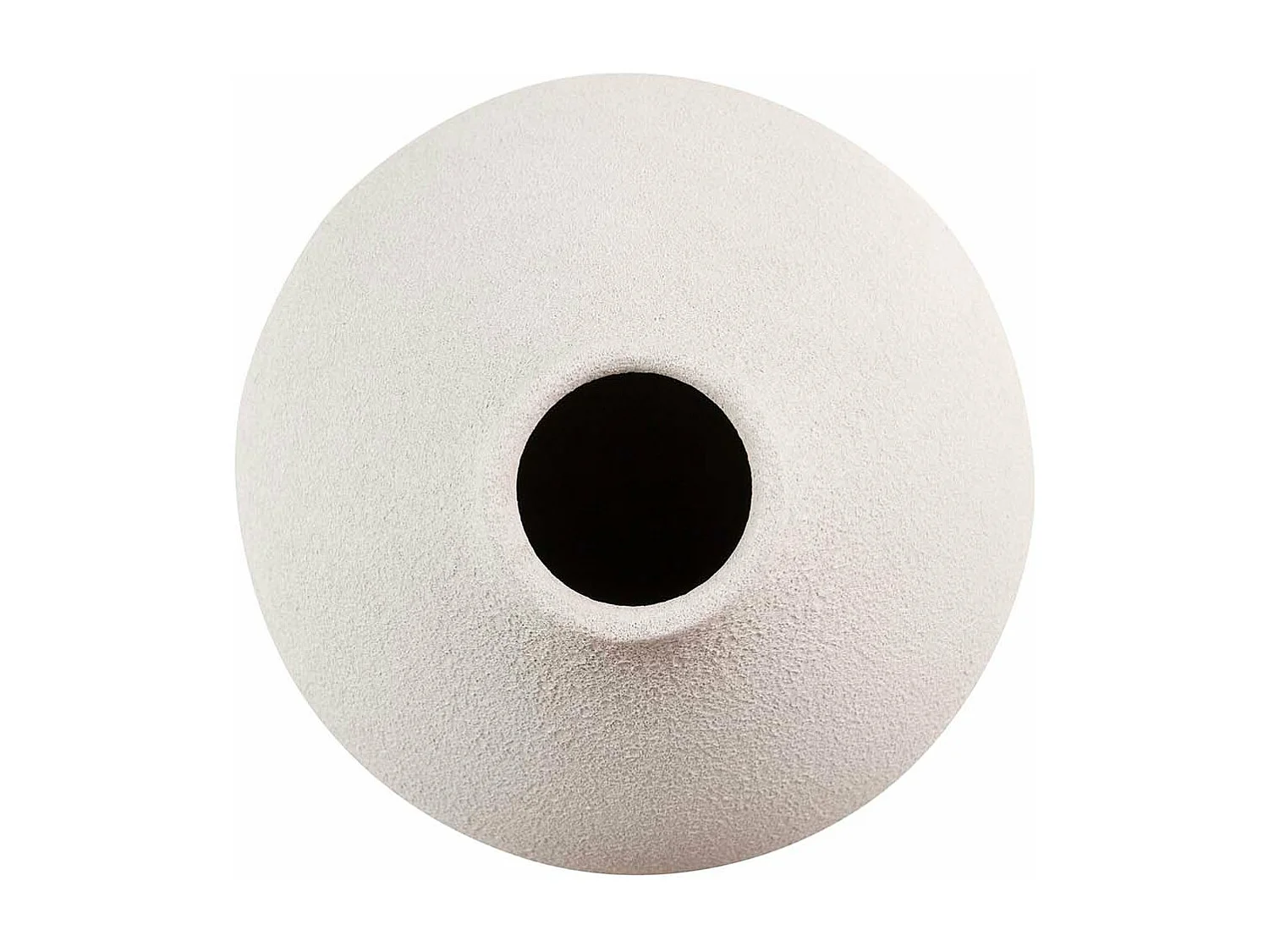 Florero Cerámica Gris 26x26x30 Cm