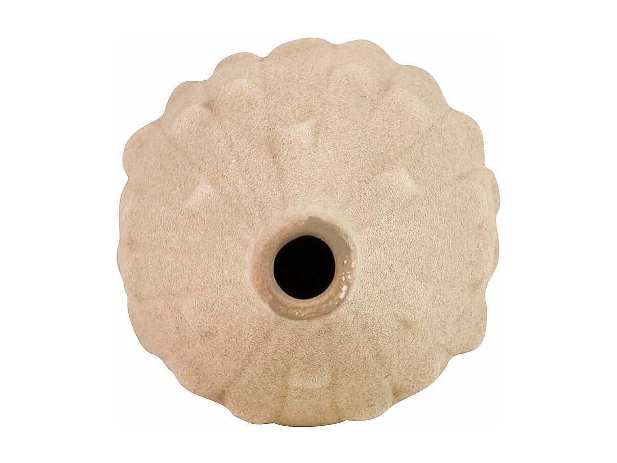 Florero Cerámica Marrón 20x20x65 Cm