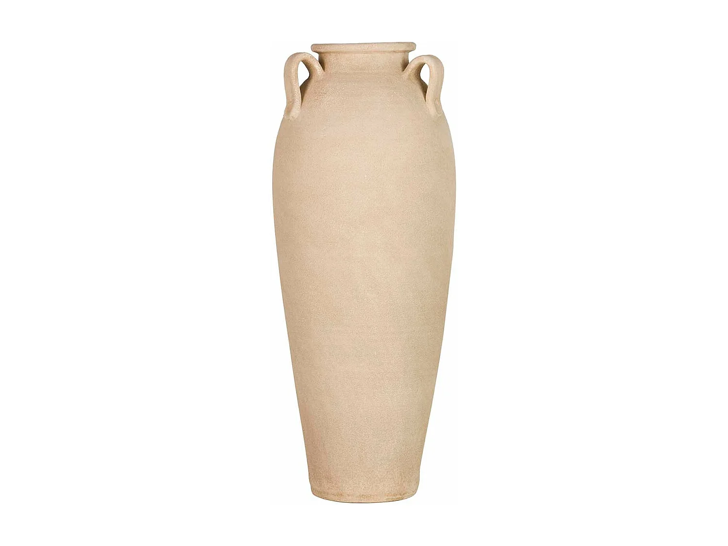 Florero Cerámica Marron 30x30x80 Cm