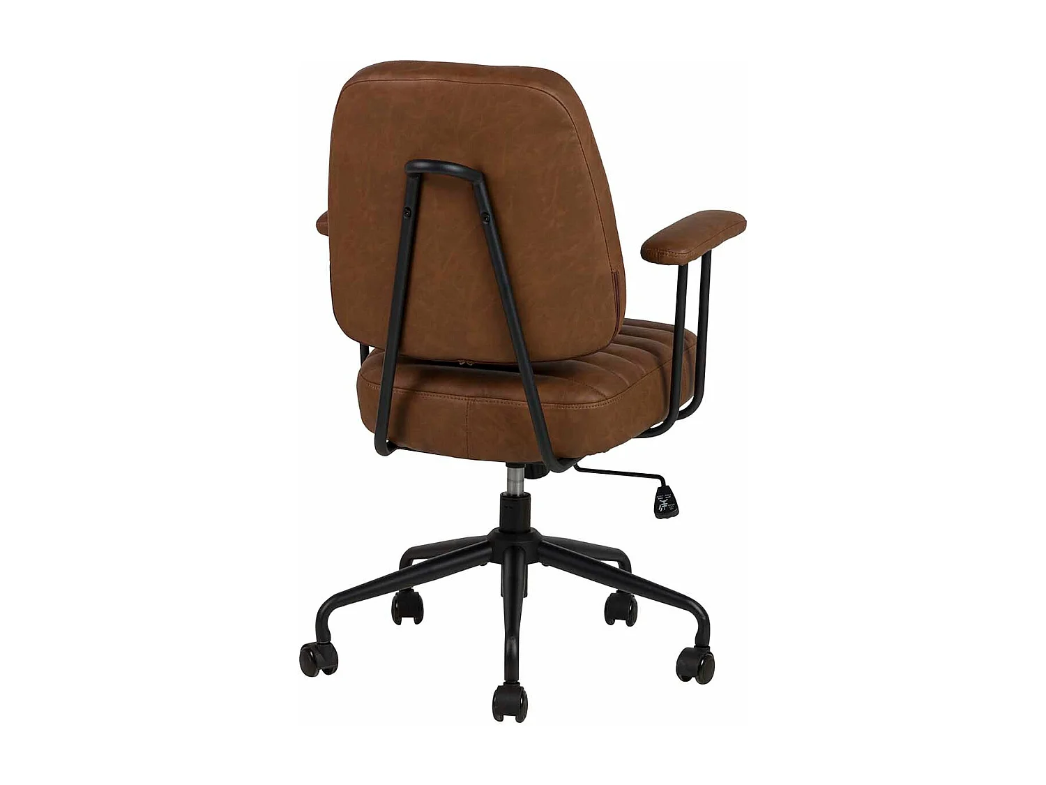 Silla Escritorio Regulable Marron 65x68x97/103 Cm