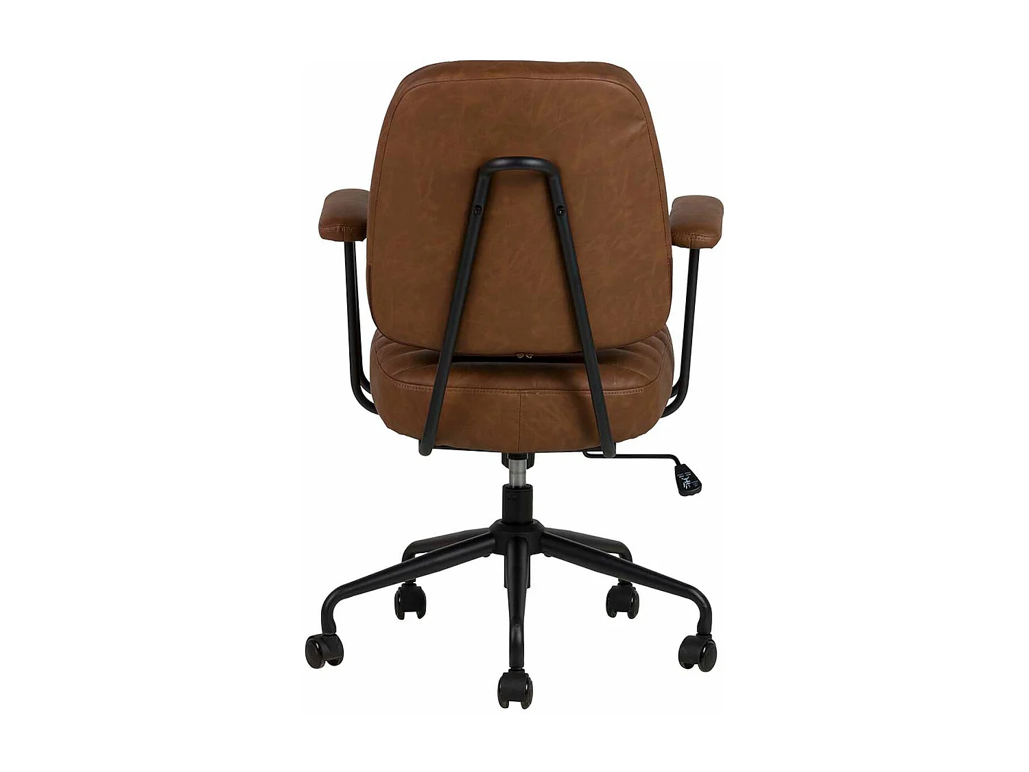 Silla Escritorio Regulable Marron 65x68x97/103 Cm