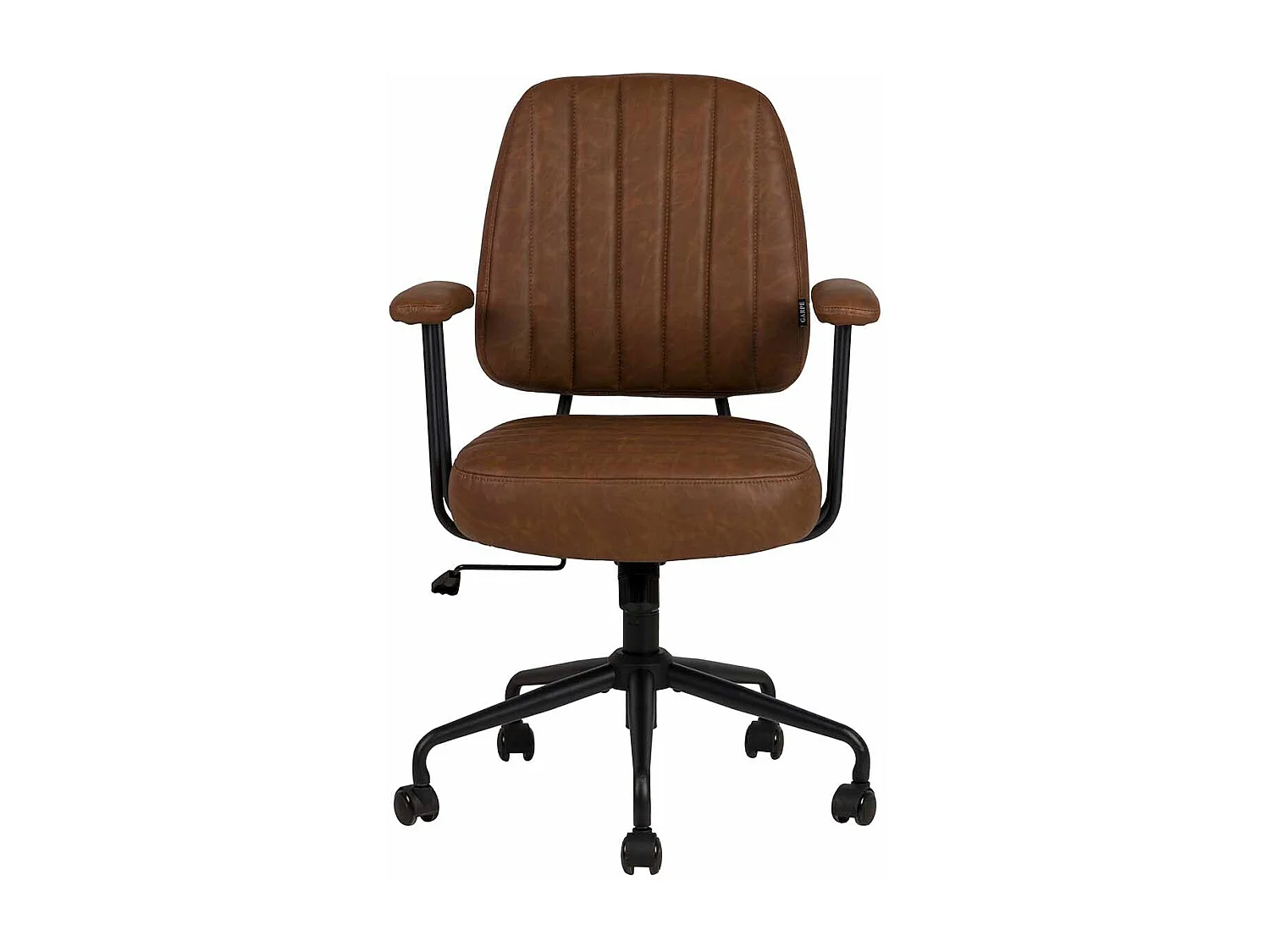 Silla Escritorio Regulable Marron 65x68x97/103 Cm