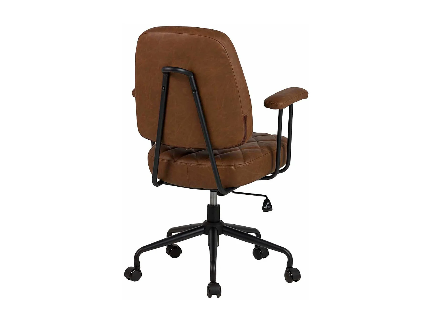 Silla Escritorio Regulable Marron 65x68x97/103 Cm