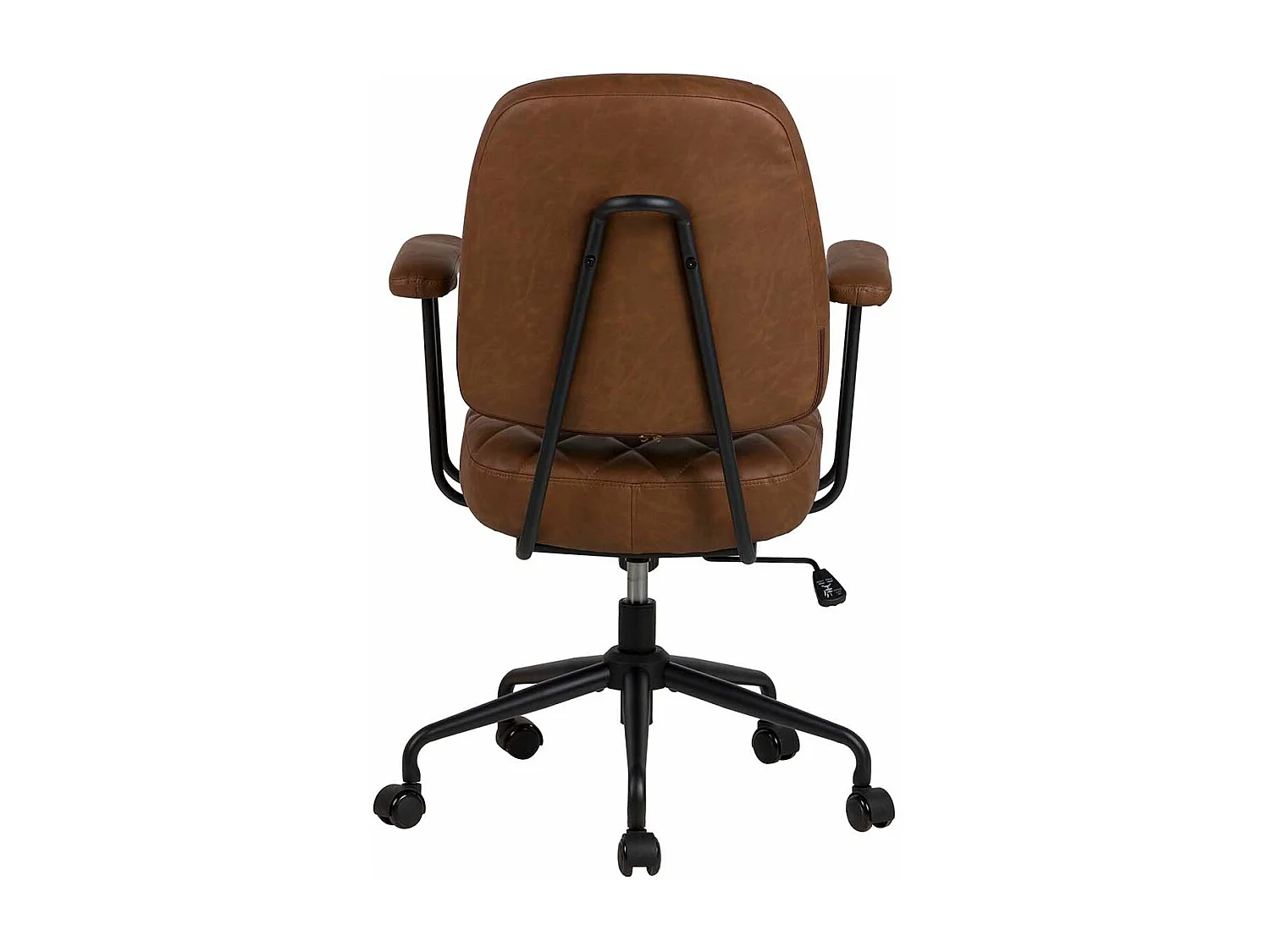 Silla Escritorio Regulable Marron 65x68x97/103 Cm