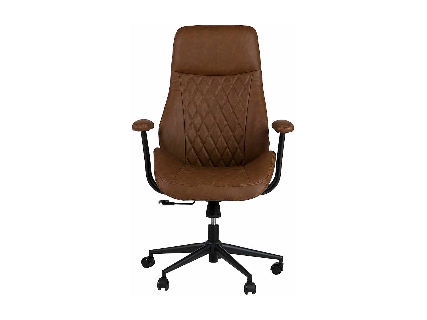 Silla Escritorio Regulable Marron 71x65x112/120 Cm