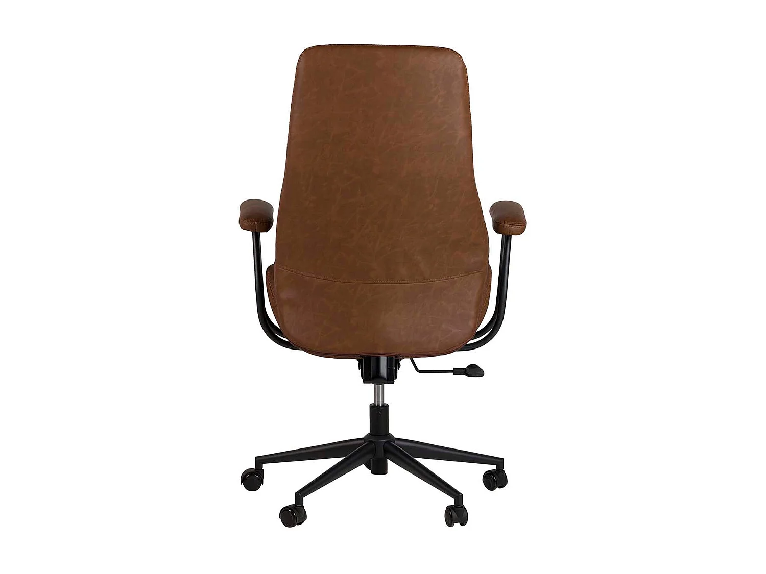 Silla Escritorio Regulable Marron 71x65x112/120 Cm