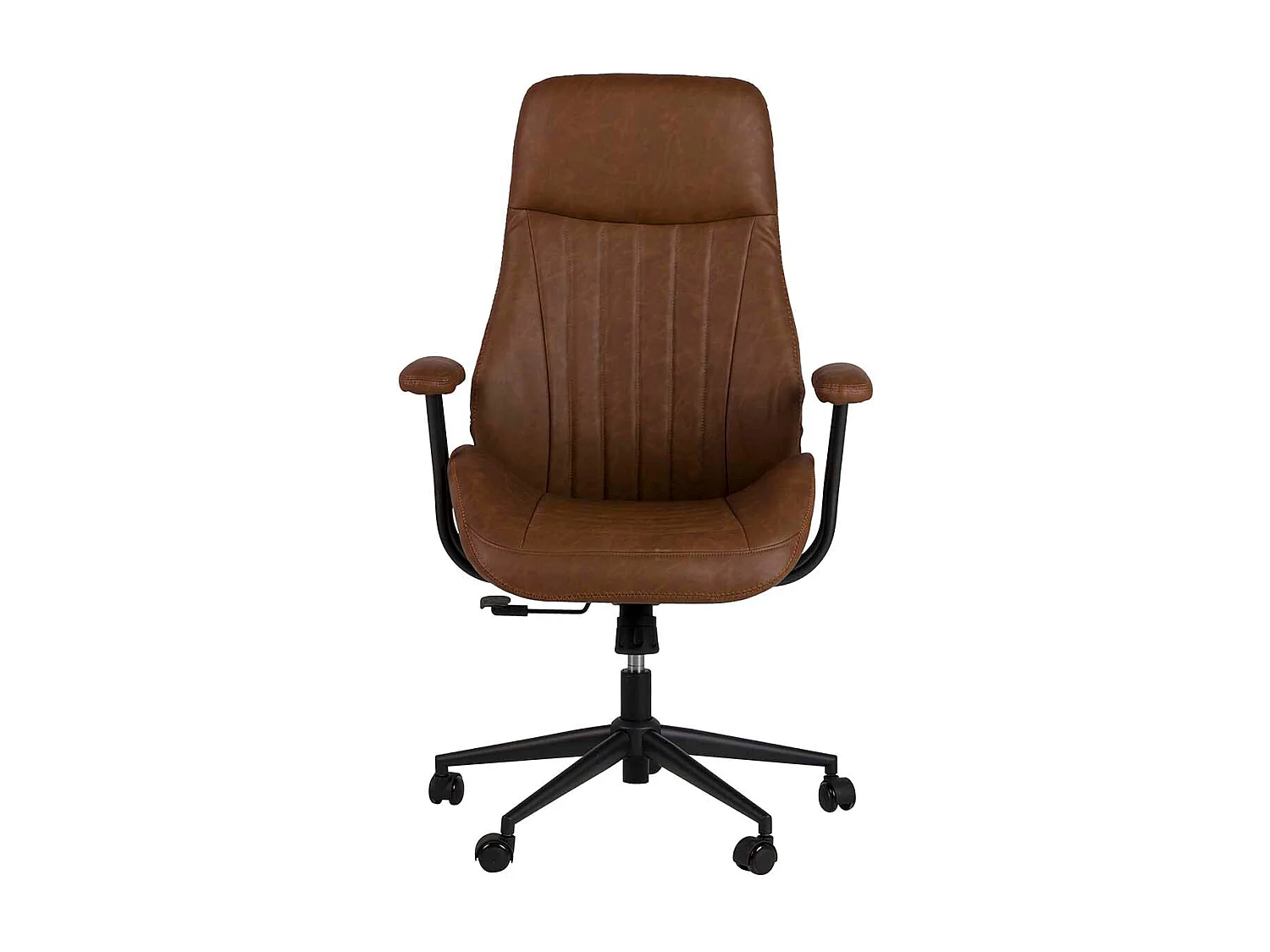 Silla Escritorio Regulable Marron 71x65x112/120 Cm