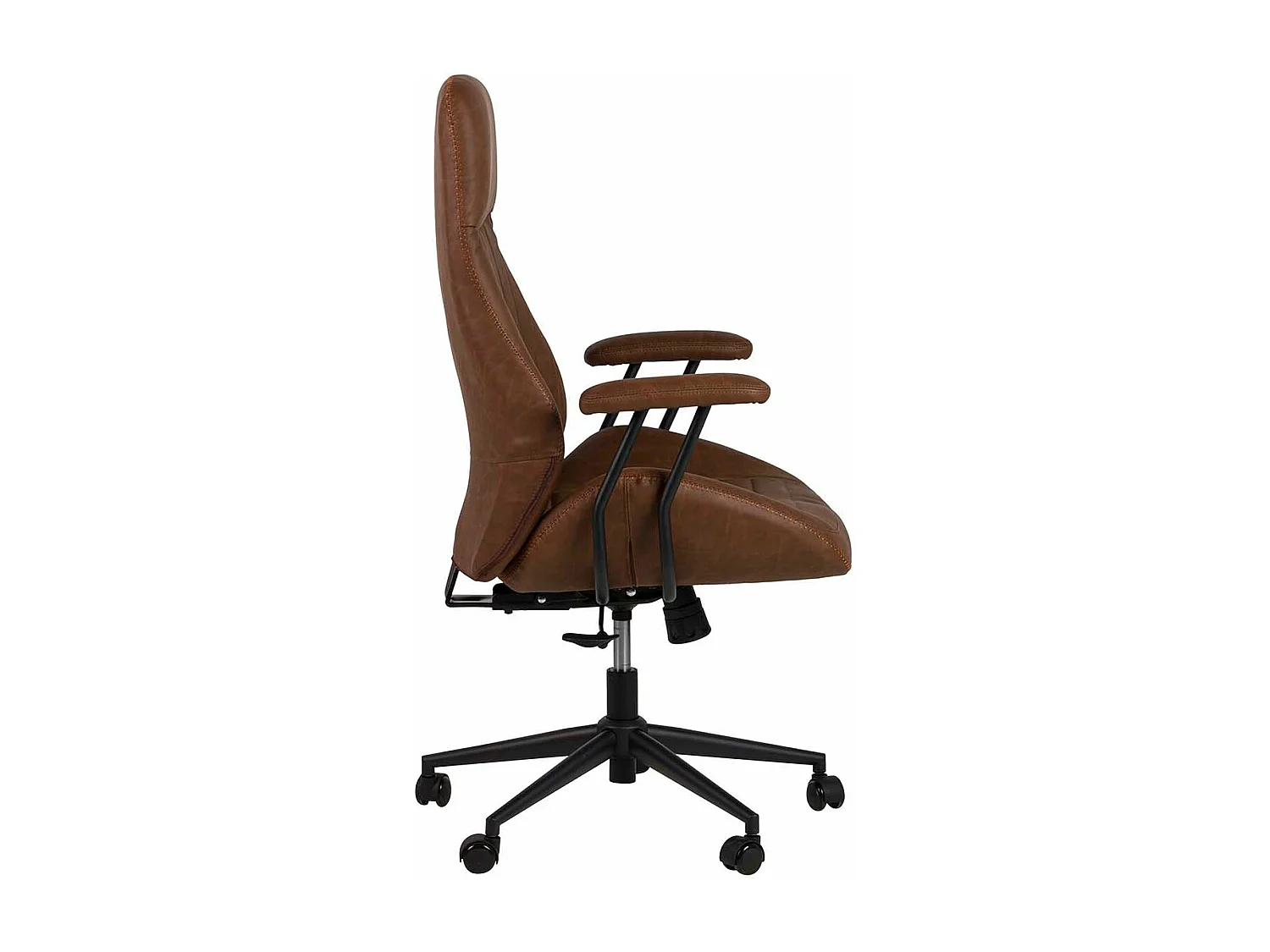 Silla Escritorio Regulable Marron 71x65x112/120 Cm