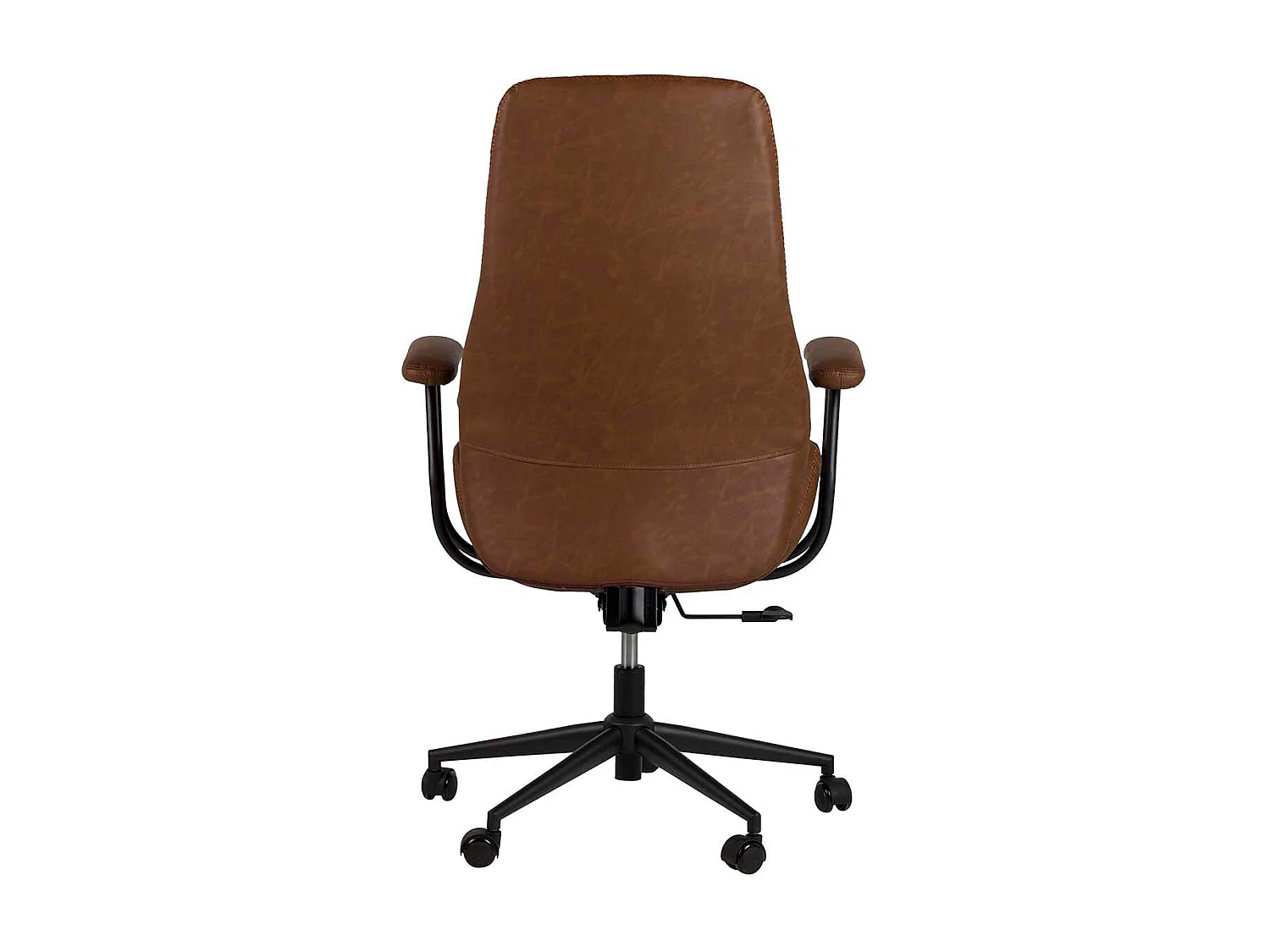 Silla Escritorio Regulable Marron 71x65x112/120 Cm