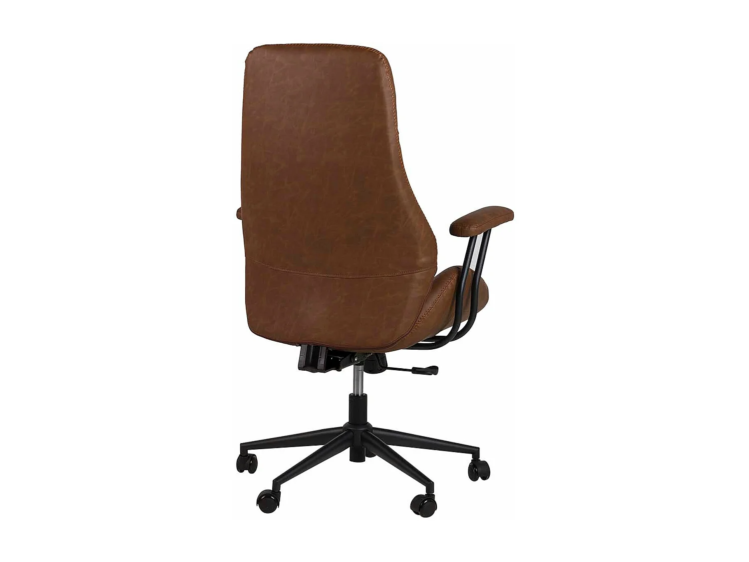 Silla Escritorio Regulable Marron 71x65x112/120 Cm