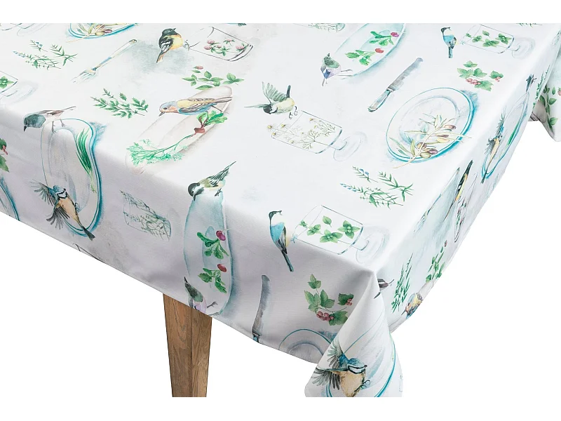 Mantel Antimanchas Platos 145x160 Cm