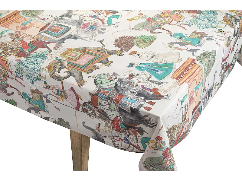 Mantel Antimanchas Warriors 145x250 Cm