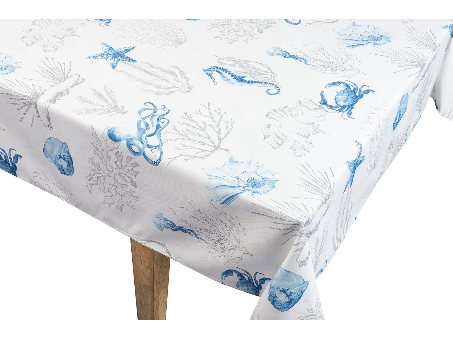 Mantel Antimanchas Corales 145x160 Cm