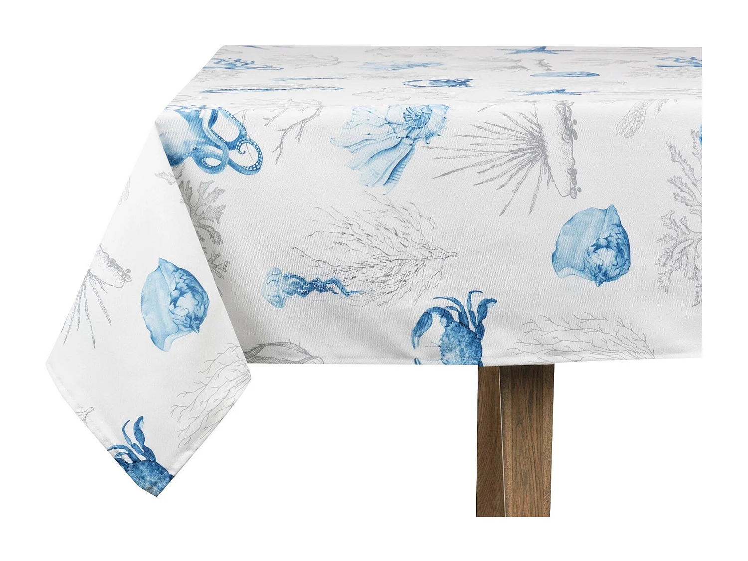 Mantel Antimanchas Corales 145x160 Cm