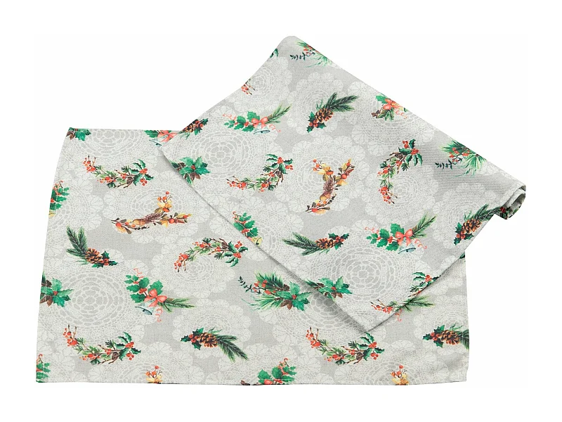 Set 2 Manteles Individual Antimanchas Coronas 50x35 Cm