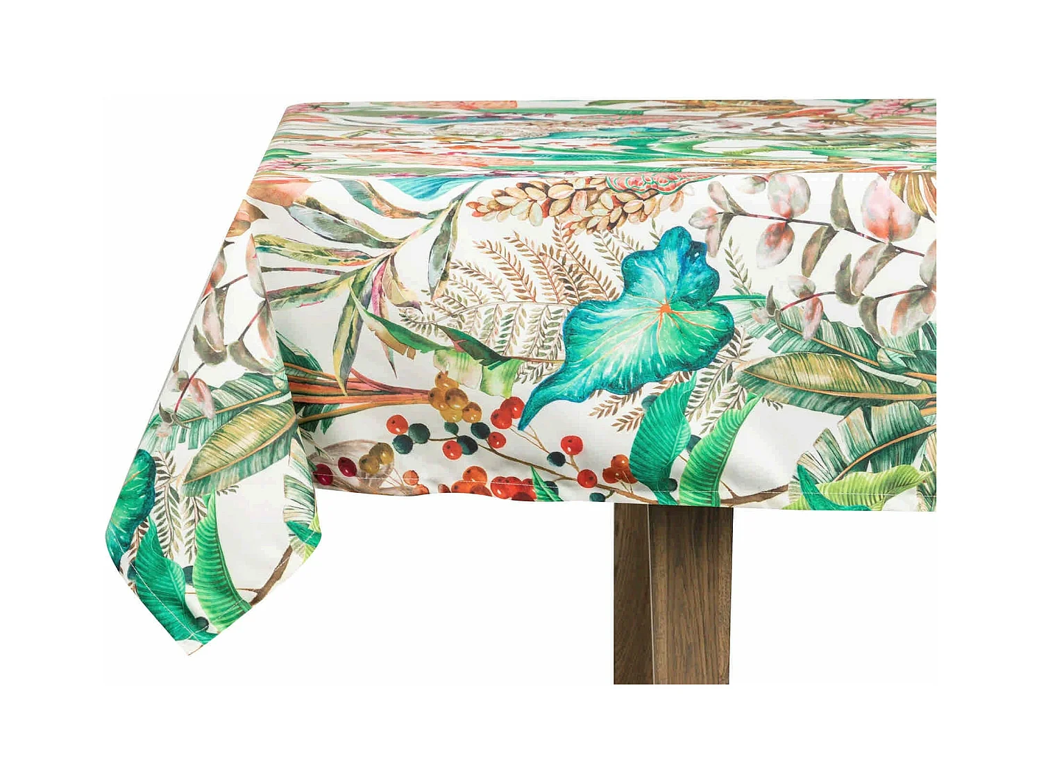 Mantel Antimanchas Rita Flores 145x250 Cm