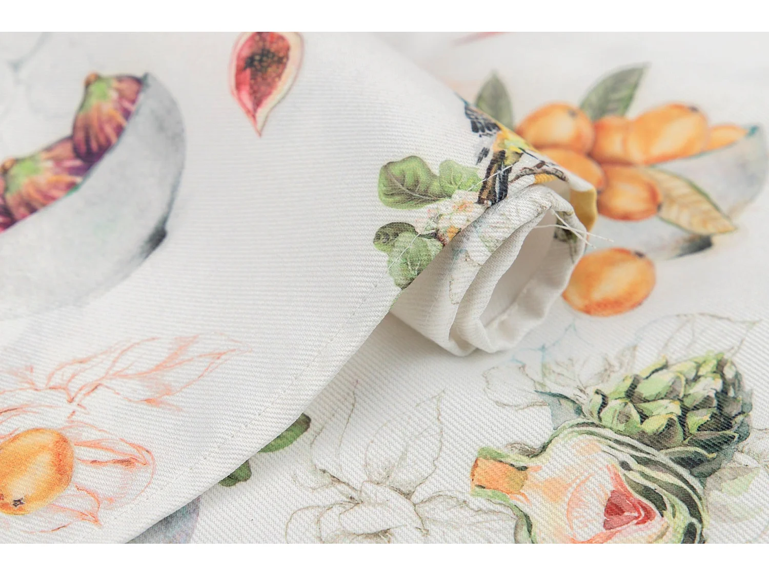 Set 2 Manteles Individuales Higos Pajaros 50x35 Cm