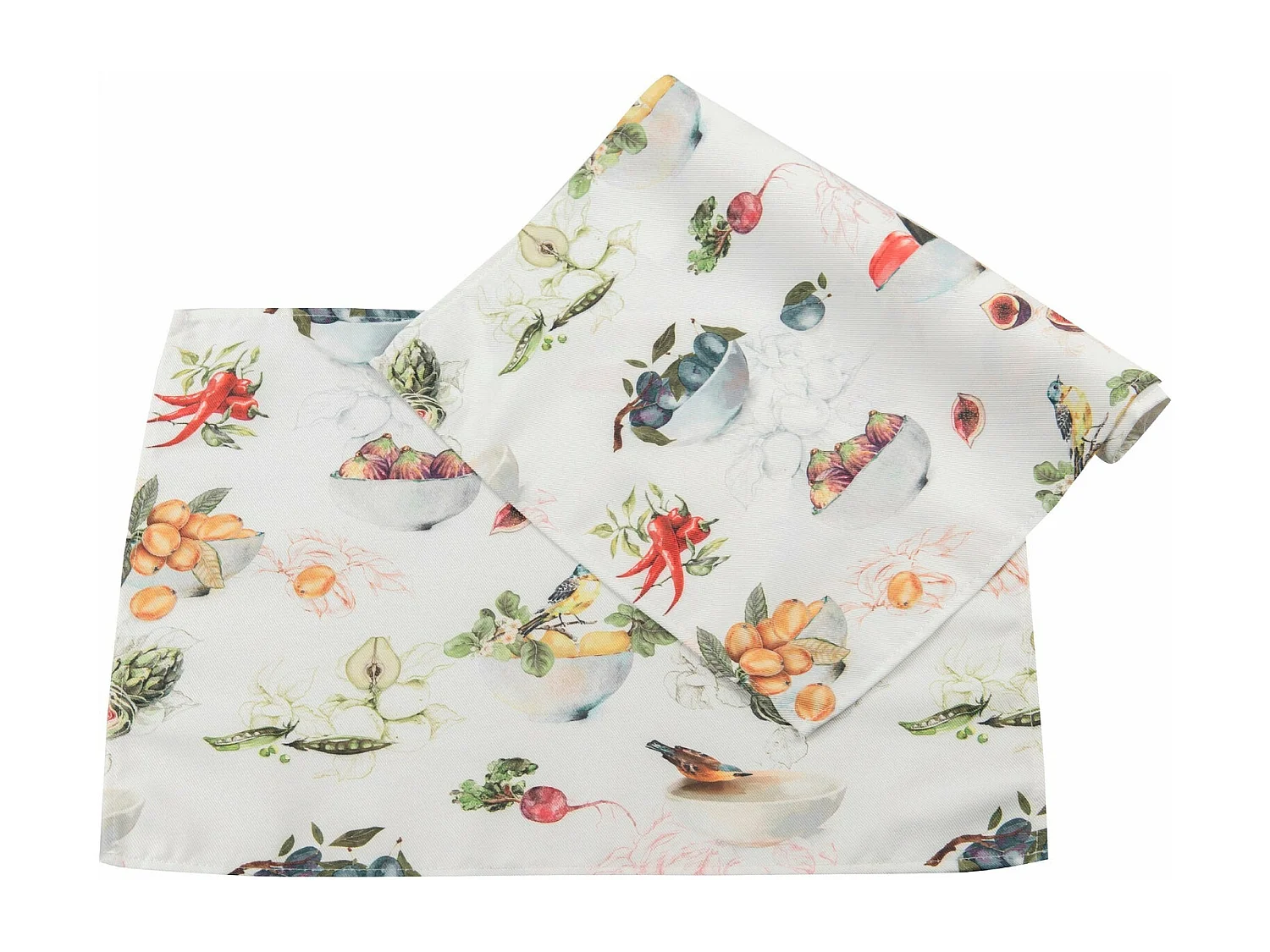 Set 2 Manteles Individuales Higos Pajaros 50x35 Cm