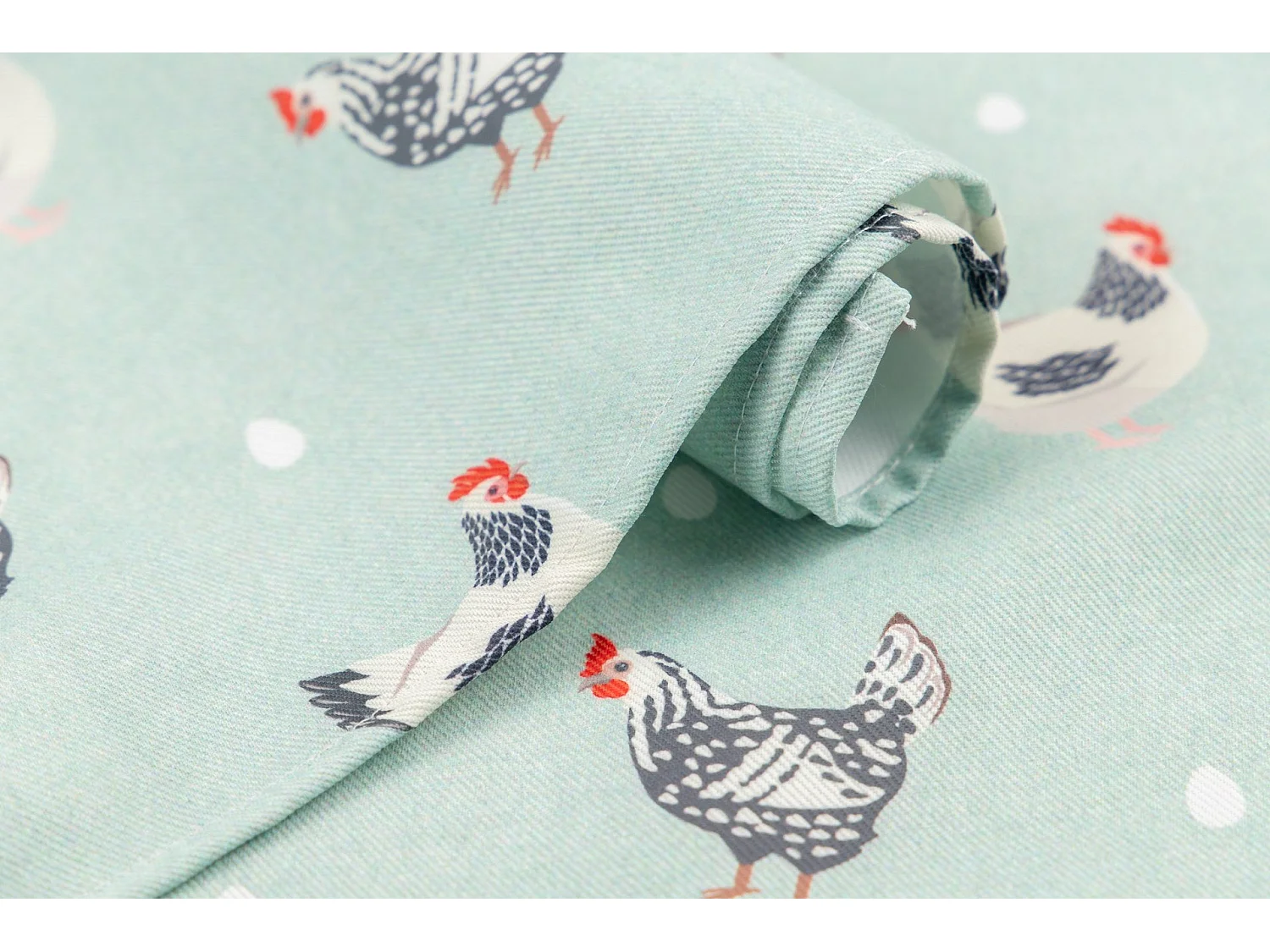 Set 2 Manteles  Individuales Gallinas 50x35 Cm