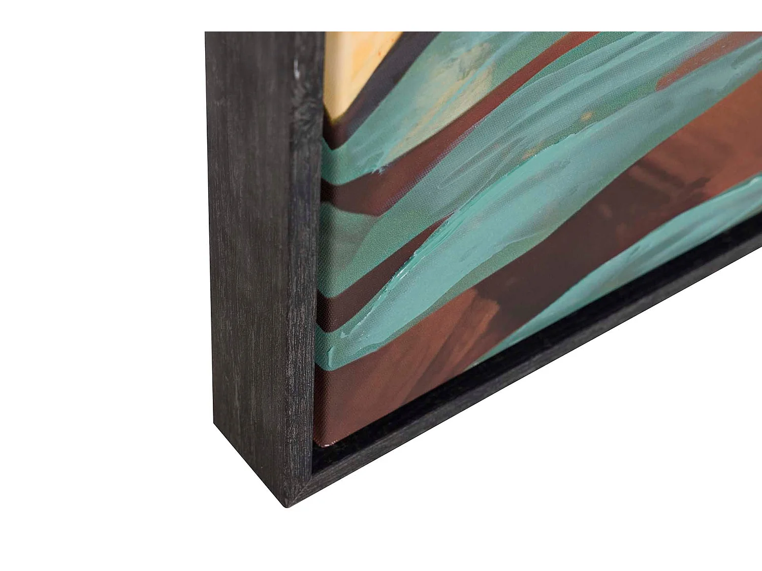 Cuadro Mujer Marco 30% Pintado A Mano 83x4x123 Cm