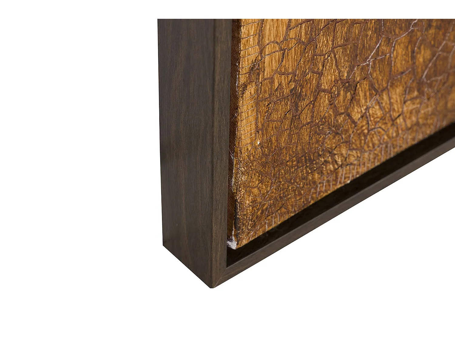 Cuadro Abstracto Marco 50% Pintado Mano 83x4x123 Cm