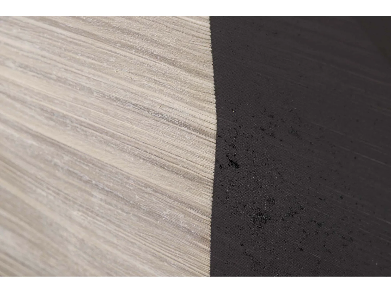 Cuadro Abstracto Relieve Con Marco Negro 63x4x93 Cm