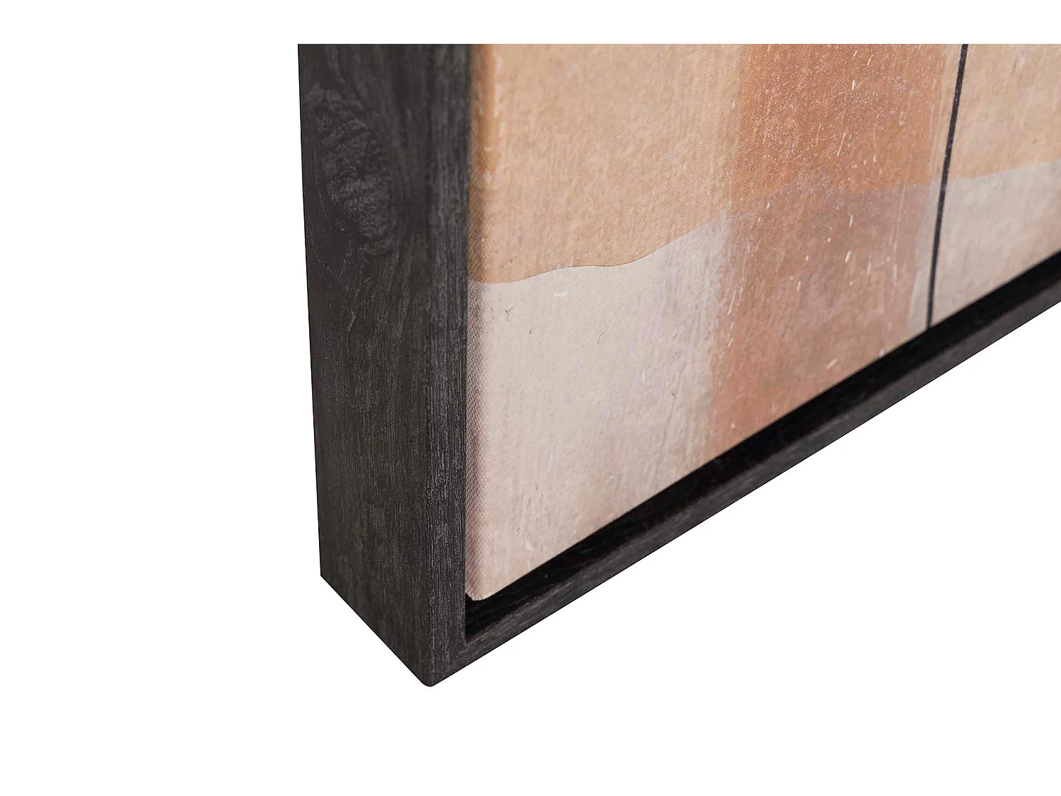 Cuadro Abstracto Marco 30% Pintado Mano 63x4x93 Cm