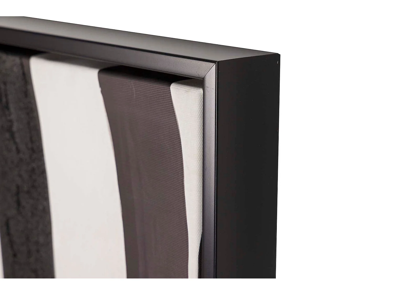 Cuadro Mujer Relieve Con Marco Negro 83x4x123 Cm