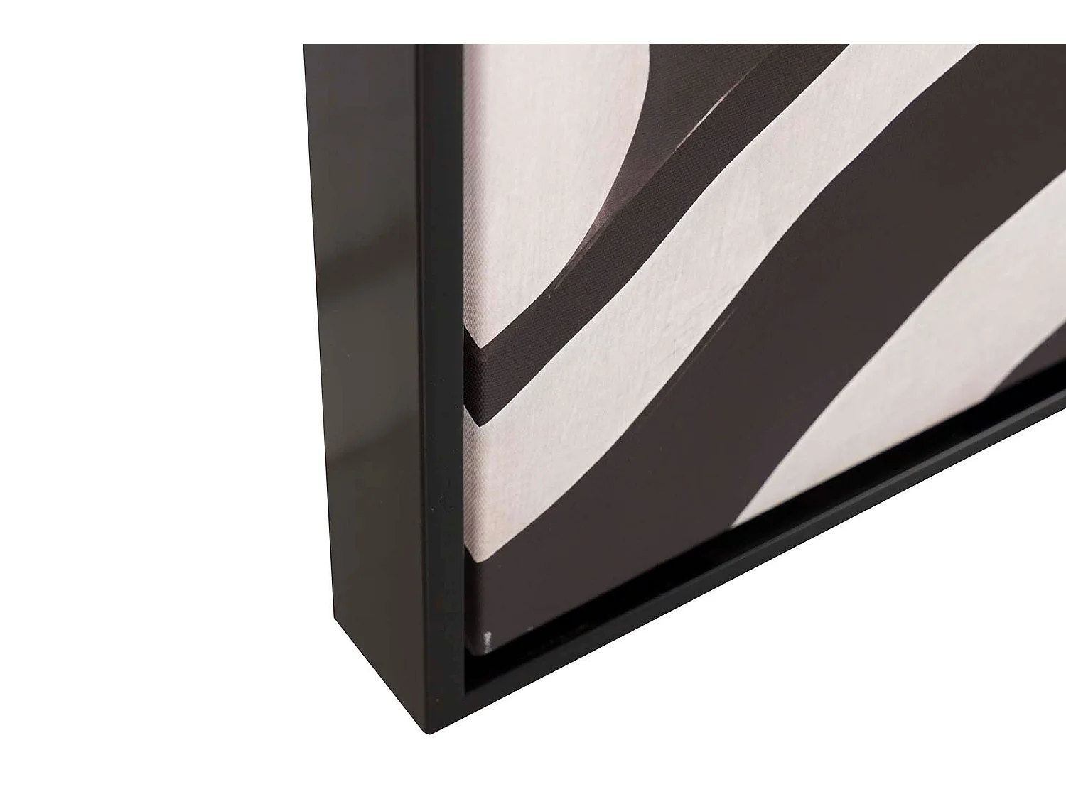 Cuadro Mujer Relieve Con Marco Negro 83x4x123 Cm