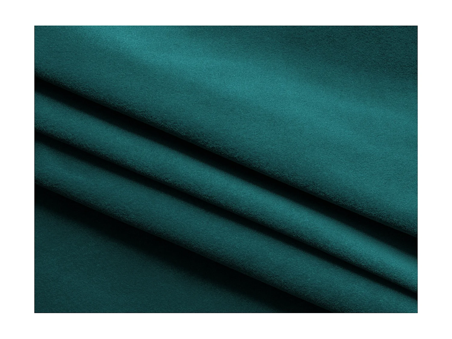 Lit coffre en velours 140 x 200 - marin - KIANA