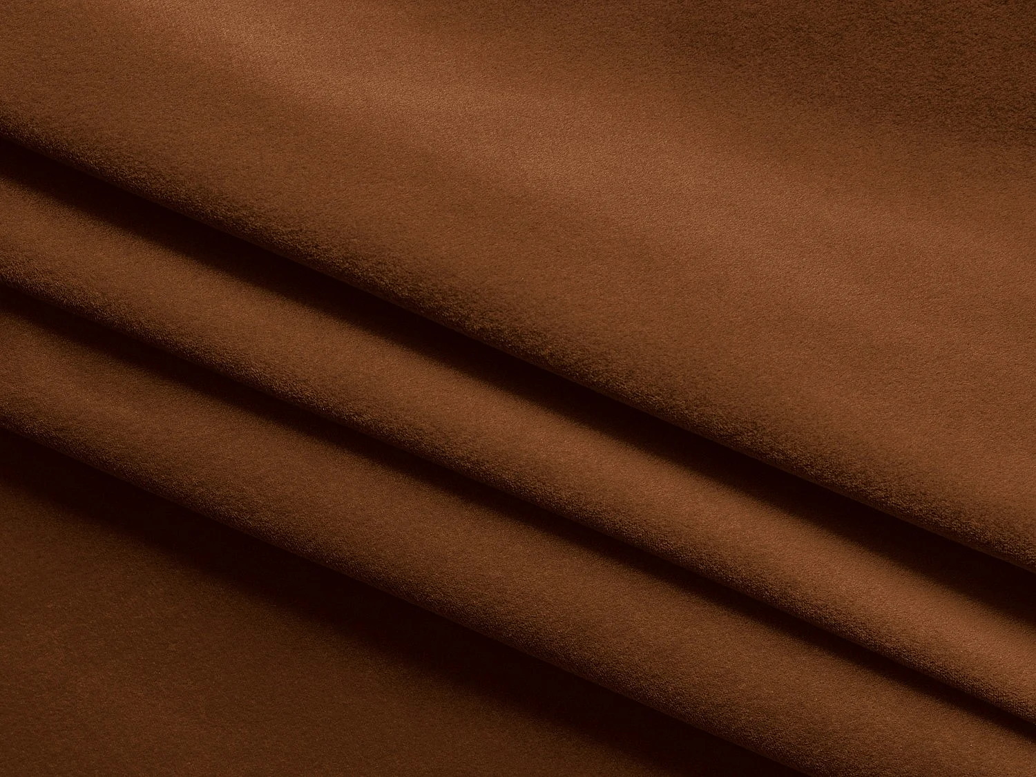 Lit coffre en velours 160 x 228 - terre cuite - MILANO