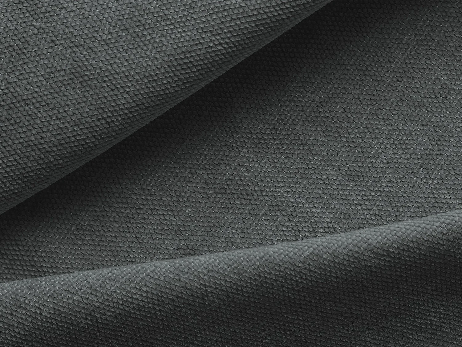 Lit coffre en tissu chenille 180 x 228 - graphite - ROMA