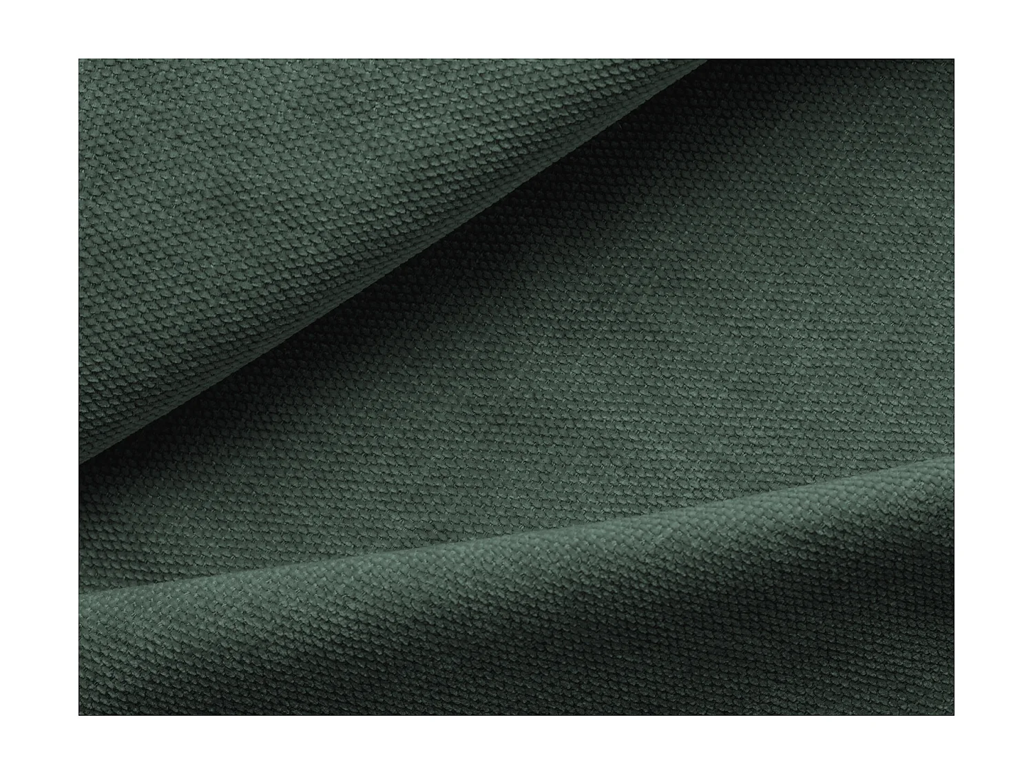 Bed met opbergruimte 190 x 215 - chenille stof - groente - HAUKE