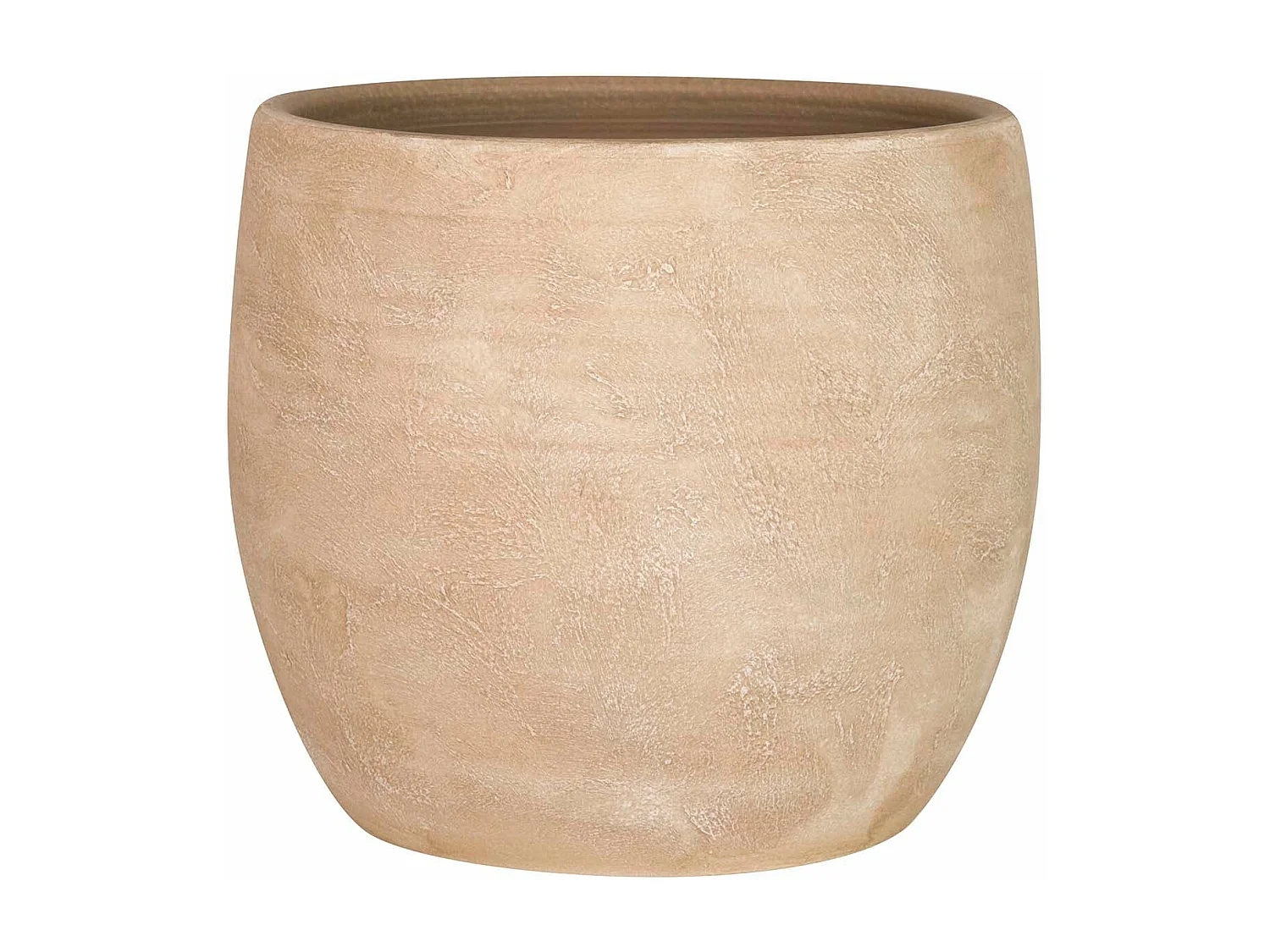 Set 2 Maceteros Cerámica 30x30x30 25x25x25 Cm