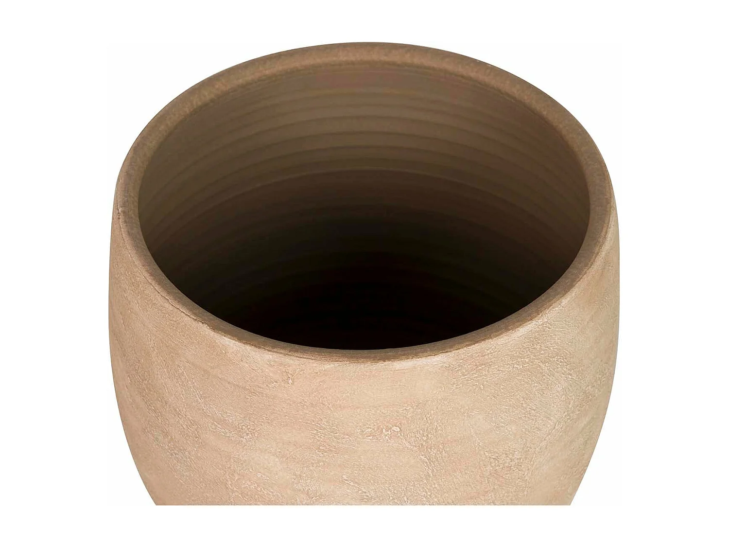 Set 2 Maceteros Cerámica 30x30x30 25x25x25 Cm