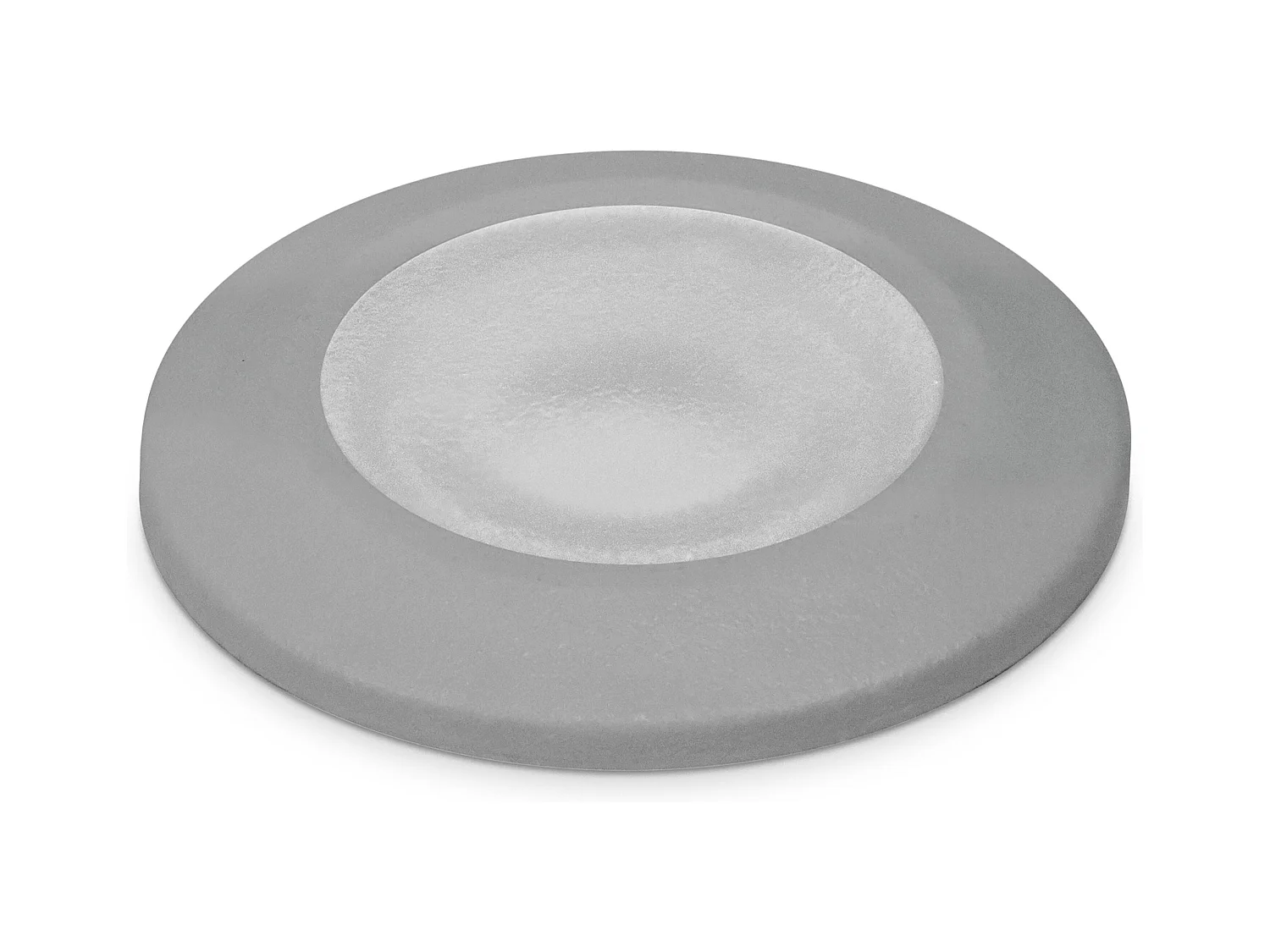 Empotrable de suelo RAIN estilo moderno y versátil -D. ø5 cm - redondo - G9 1,7W - 170lm y 3K - resina - ip67 - gris