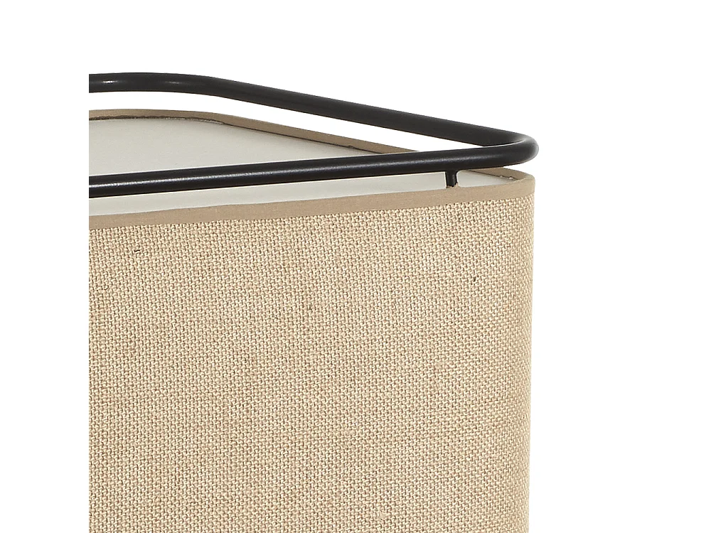 Lampadaire moderne Akiro -alt. 102 cm-2x led T8-14w,3k-ip20-on&off-acier-noir,lin