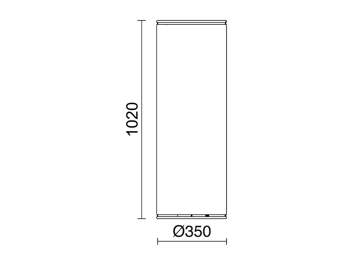 Lampadaire moderne Akiro -alt. 102 cm-2x led T8-14w,3k-ip20-on&off-acier-noir,lin