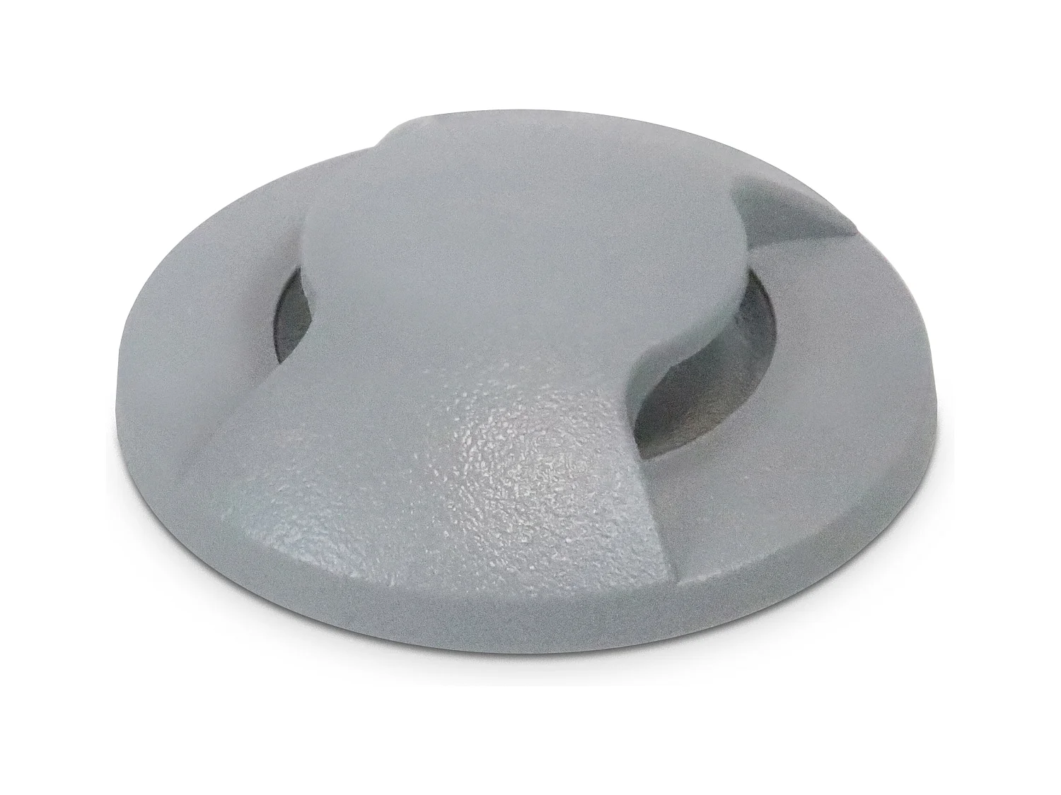 Empotrable de suelo RAIN estilo moderno y versátil -D. ø5 cm - redondo - 2 emisiones- G9 1,7W - 170lm y 3K - resina - ip67 - gris