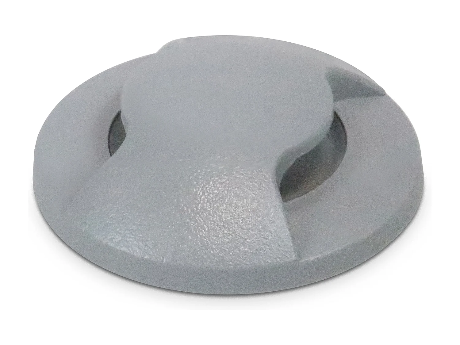 Spot encastrable au sol Rain-d.ø5cm-rond-2x emission-g9 1,7w-170lm,3k-resine-ip67-gris