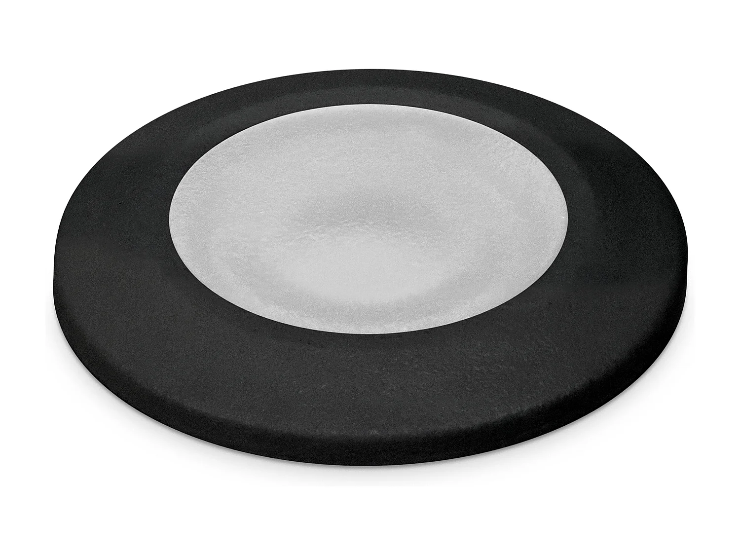 RAIN vloer inbouw moderne en veelzijdige stijl -D. ø5 cm - rond - G9 1,7W - 170lm en 3K - hars - ip67 - zwart