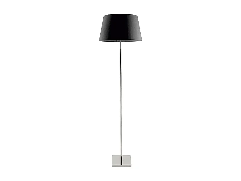 Candeeiro de pé estilo clássico FIRENZE - Altura 162 cm - E27 60W - Cabo de 2 metros - on&off - IP20 - aço e branco