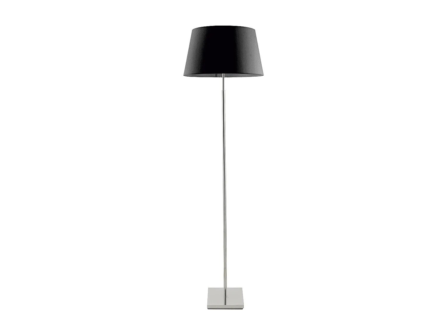 Lampadaire classique Firenze-alt. 162 cm-e27 60w-on&off-ip20- acier,blanc